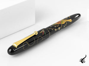 Stylo plume Namiki Nippon Art Toy-Hagoita, garniture dorée, FN-5M-HAG