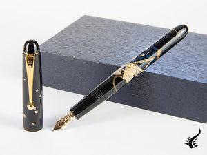 Namiki Nippon Art Ukiyo-e Shobei Odera Fountain Pen, FN-35-SM-ARCHER