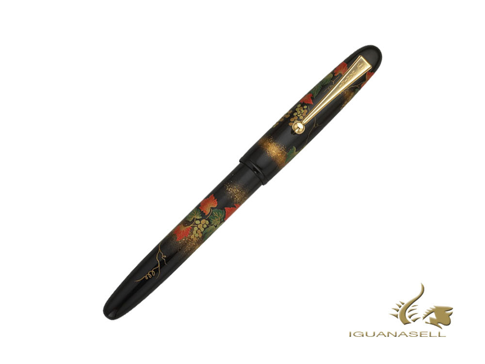 Stylo plume Namiki Yukari Grapevine, laque Urushi, or, FN-10M-BU