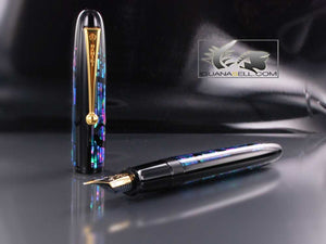 Namiki Yukari Nightline Moonlight Raden Fountain Pen, FN-20M-RNM