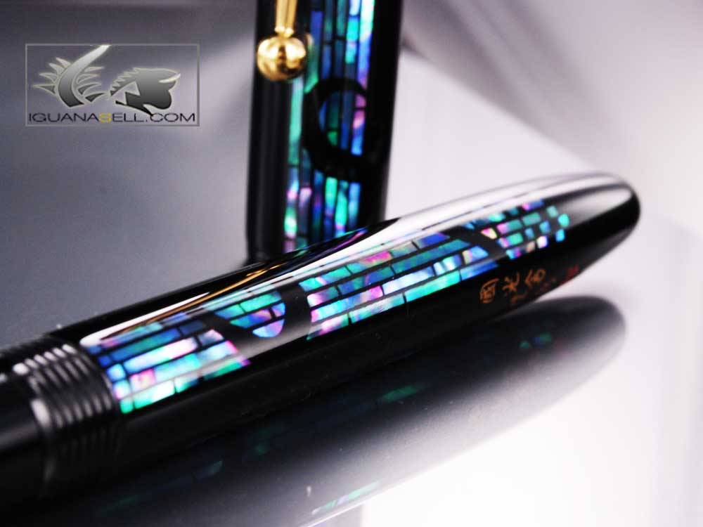 Namiki Yukari Nightline Moonlight Raden Fountain Pen, FN-20M-RNM