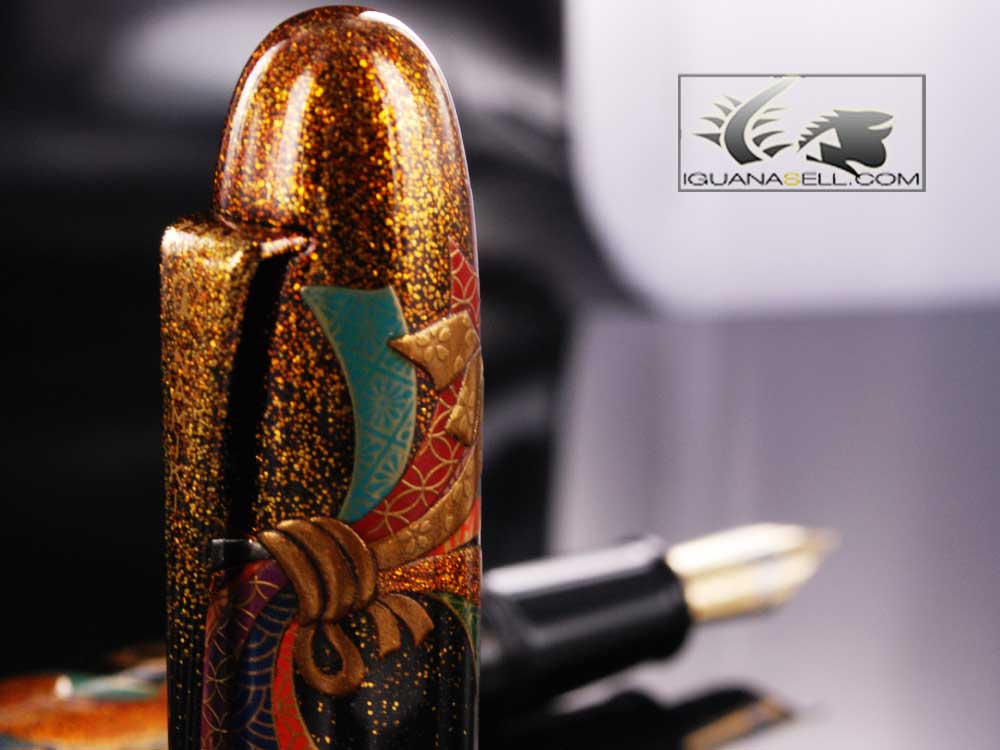 Stylo plume Namiki Yukari Royale Tabane-Noshi, garniture dorée, FNK-50M-TAB