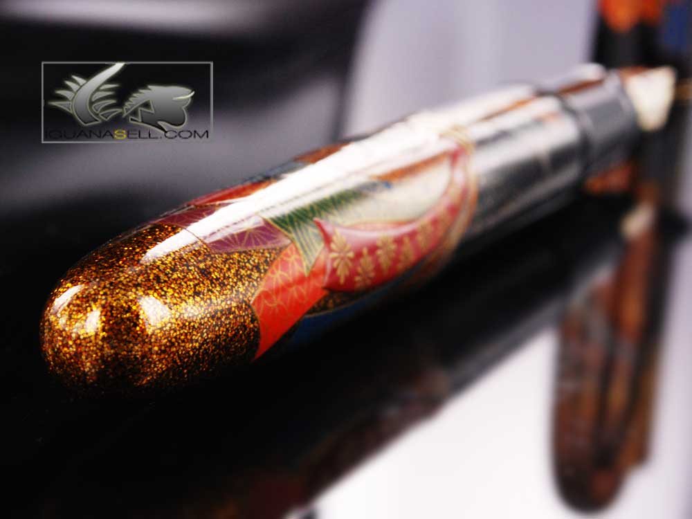 Stylo plume Namiki Yukari Royale Tabane-Noshi, garniture dorée, FNK-50M-TAB