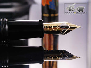 Stylo plume Namiki Yukari Royale Tabane-Noshi, garniture dorée, FNK-50M-TAB