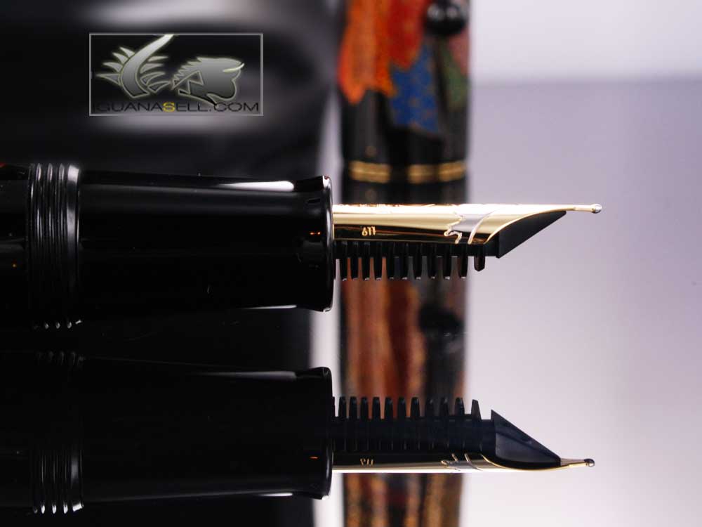 Namiki Yukari Royale Tabane-Noshi Fountain Pen, Gold trim, FNK-50M-TAB