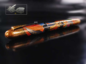 Stylo plume Namiki Yukari Royale Tabane-Noshi, garniture dorée, FNK-50M-TAB