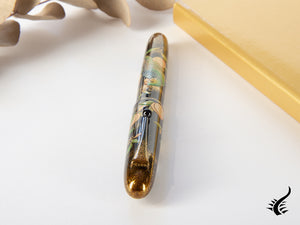 Namiki Yukari Royale Parrot with Peach Fountain Pen,  Gold, FNK-45M-MMO