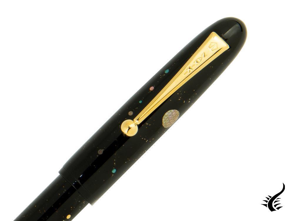 Namiki Yukari Shooting Star Raden Fountain Pen, Urushi, FN-20M-RNB