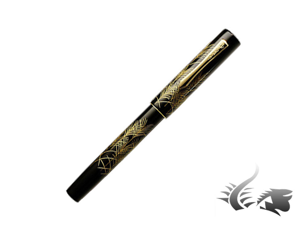 Stylo plume Namiki Chinkin Silver Grass (Susuki), Maki-e, FNVC-10M-SU