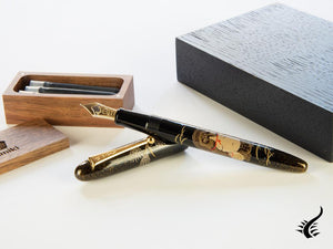 Stylo plume Namiki Yukari Tanuki, Maki-e, édition limitée, FNK-TANUKI