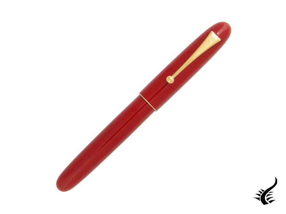 Namiki Yukari Urushi Lacquer Vermilion No.20 Fountain Pen, FNK-128S-R