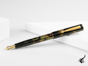 Namiki Yukari Zodiac Dragon Fountain Pen, Urushi lacquer, FNV-20M-TA