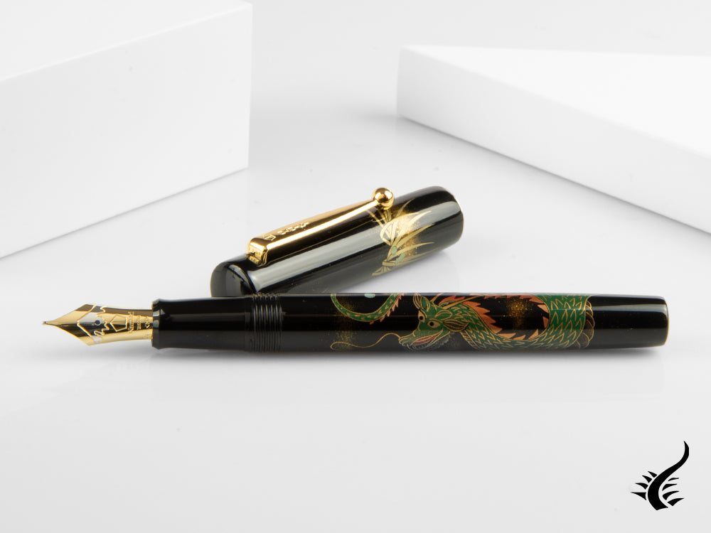 Namiki Yukari Zodiac Dragon Fountain Pen, Urushi lacquer, FNV-20M-TA