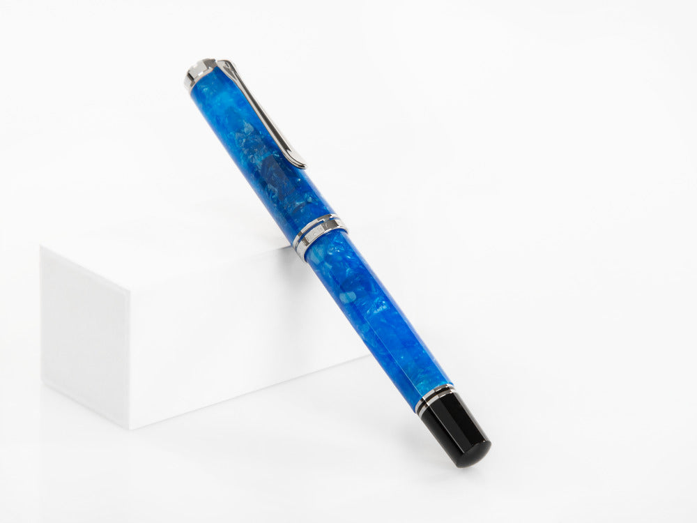 Pelikan Souverän R805 Stylo roller bleu vif, édition spéciale, 936545