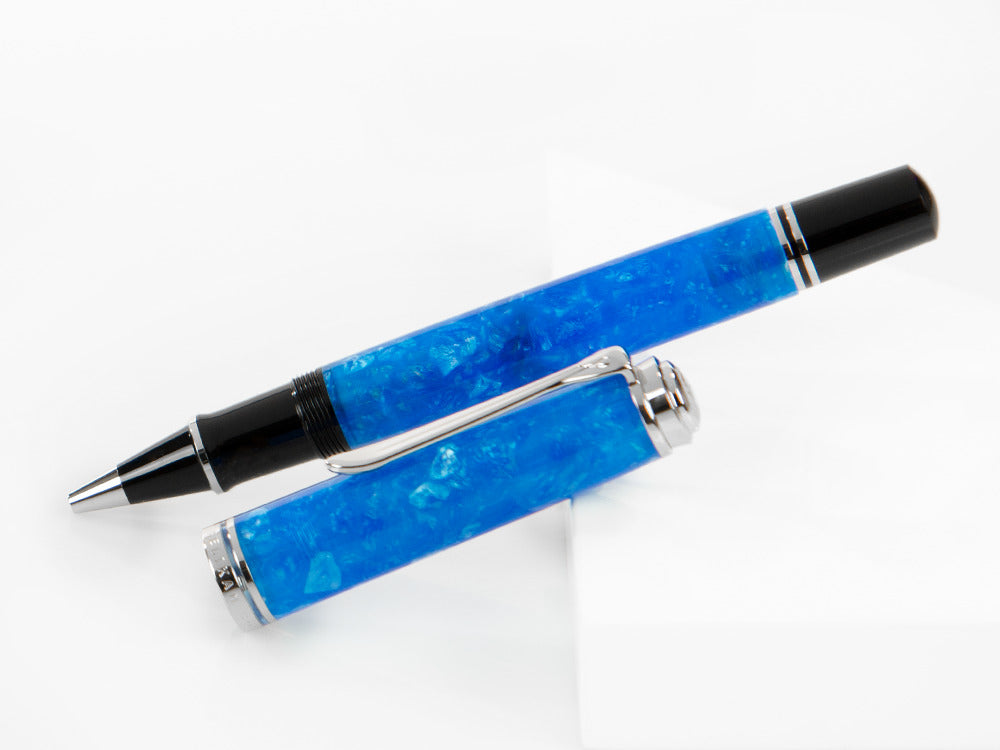 Pelikan Souverän R805 Stylo roller bleu vif, édition spéciale, 936545