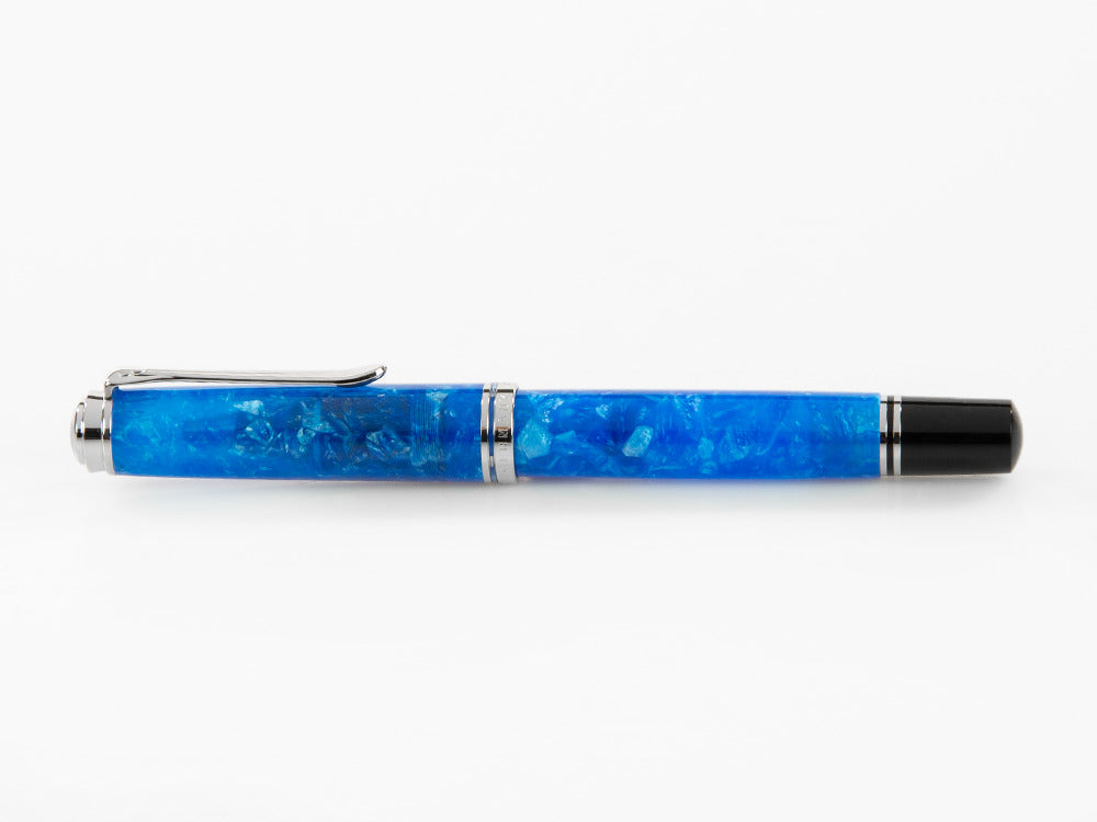 Pelikan Souverän R805 Stylo roller bleu vif, édition spéciale, 936545