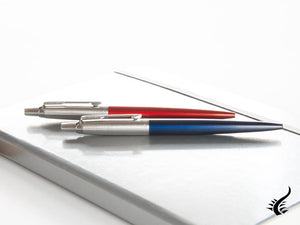 Parure de stylos à bille Parker Jotter Kensington &amp; Royal, Laque, Bleu / Rouge, 2033154