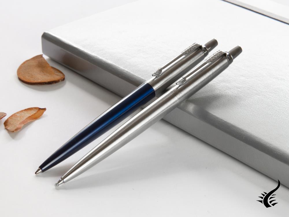 Parker Jotter Dúo Ballpoint pen set, Lacquer, Blue, Chrome, 2033156