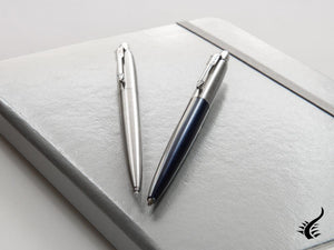 Parure de stylos à bille Parker Jotter Dúo, Laque, Bleu, Chrome, 2033156