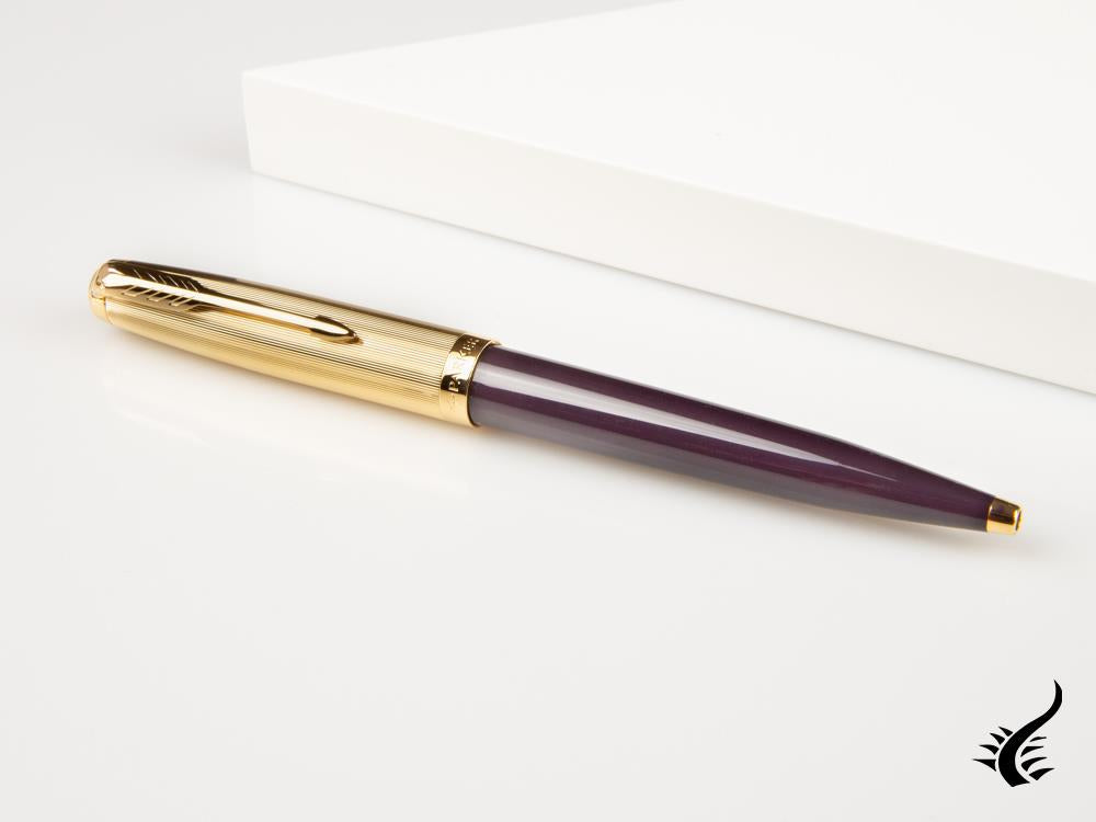 Parker 51 Ballpoint pen, Resin, Plum, 2123518