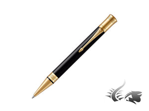 Parker Duofold Ballpoint pen, Precious resine, Gold trim, 1931386