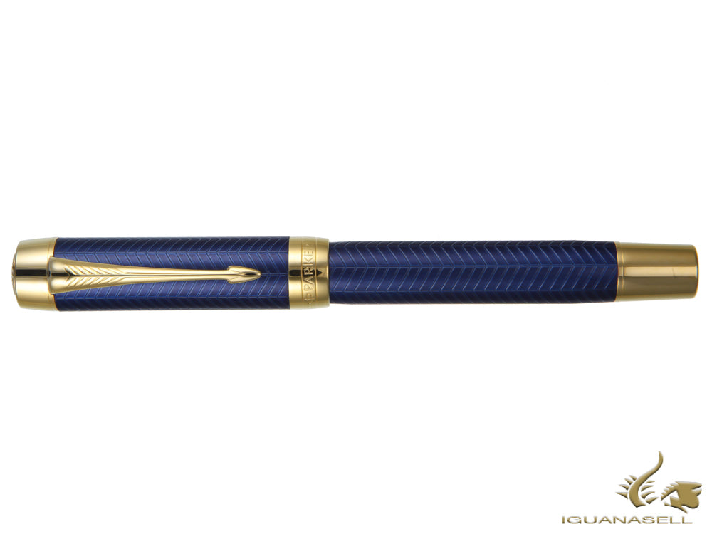 Parker Duofold Centennial Fountain Pen, Lacquer, Gold Trim, 1931370