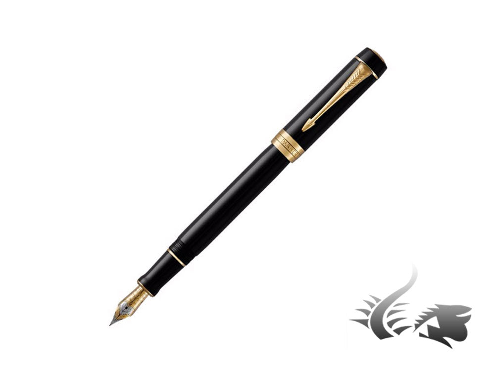 Parker Duofold Centennial Fountain Pen, Precious Resine, Gold Trim