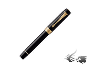 Parker Duofold Centennial Fountain Pen, Precious Resine, Gold Trim