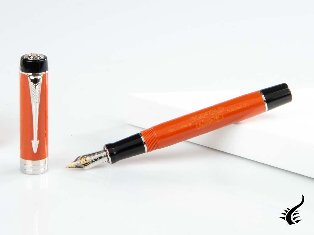 Stylo plume Parker Duofold Centennial, résine précieuse, rouge, 1931376