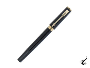 Stylo plume Parker Ingenuity 5th en caoutchouc noir de petite taille, S0959060