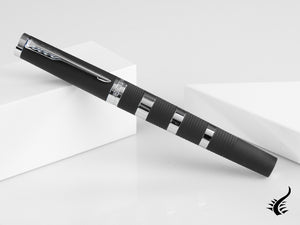 Parker Ingenuity Fountain Pen, Lacquer, Chrome Trim, Black, 1931469