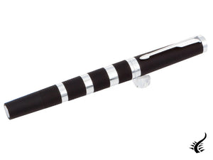 Parker Ingenuity Fountain Pen, Lacquer, Chrome Trim, Black, 1931469