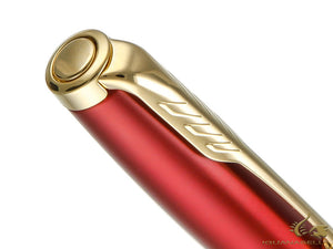 Parker Sonnet Ballpoint Pen, Lacquer, Gold Trim, Red, 1931476