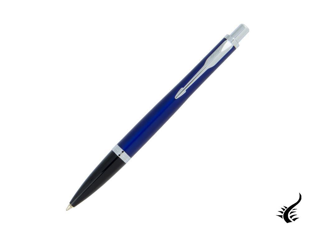 Stylo à bille Parker Urban, laqué, finition chromée, bleu, 1931581