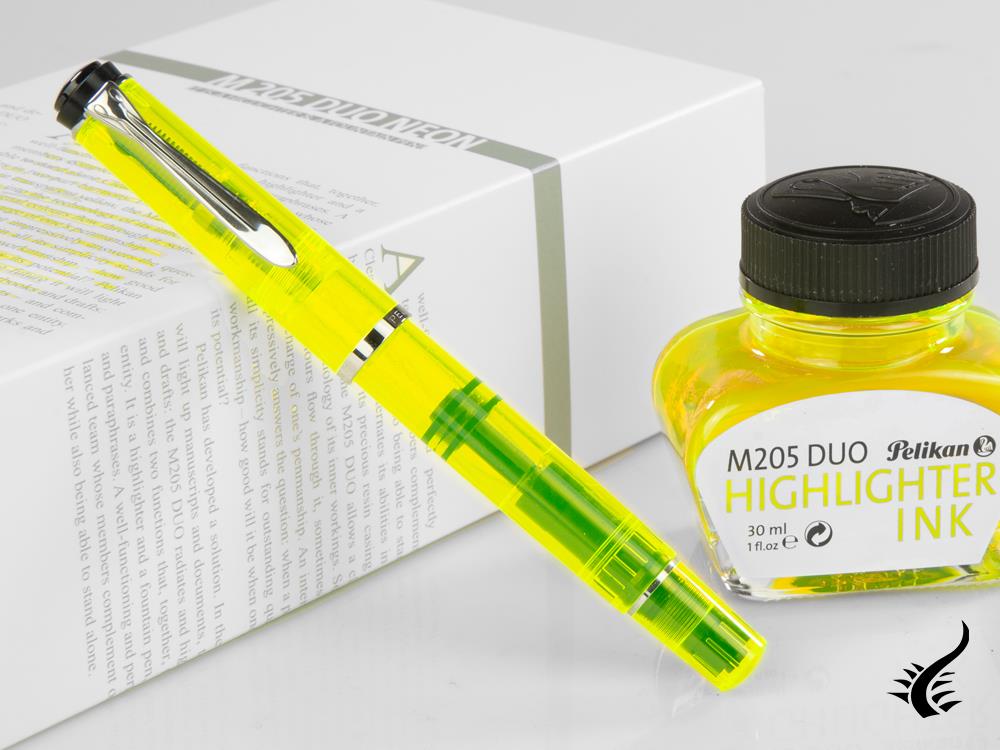 Stylo plume surligneur Pelikan Classic Yellow M205 DUO, 975524