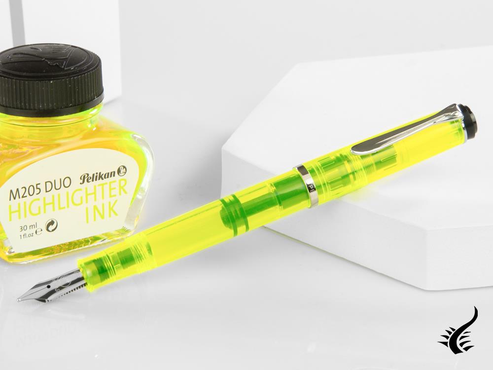 Pelikan Classic Yellow M205 DUO Highlighter Fountain Pen, 975524