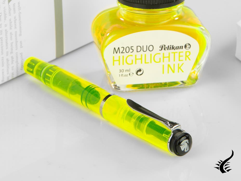 Pelikan Classic Yellow M205 DUO Highlighter Fountain Pen, 975524