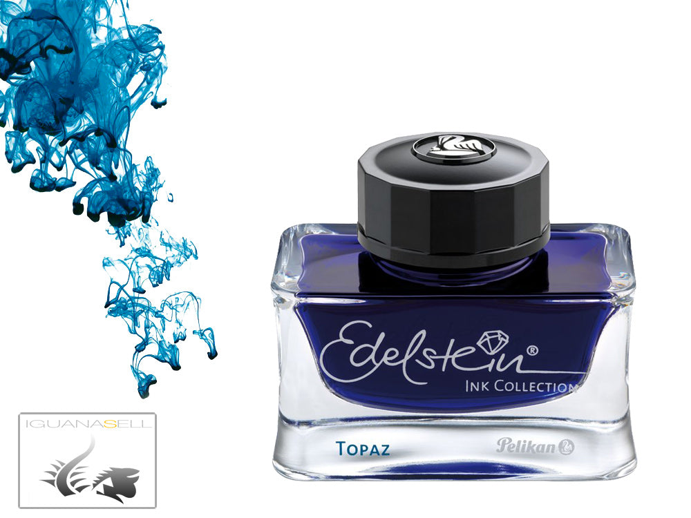 Pelikan Edelstein Ink Bottle, 50ml, Topaz (Blue)