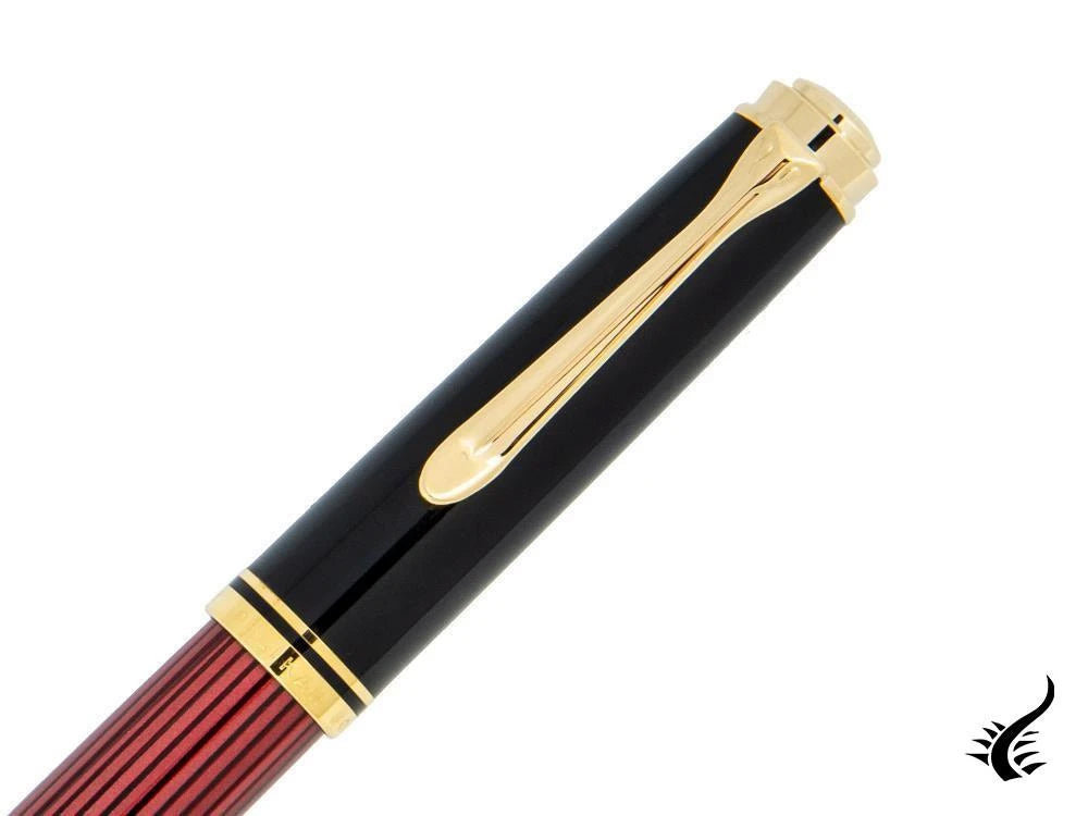 Pelikan Fountain Pen Souverän M 600 - Black & Red, 928697