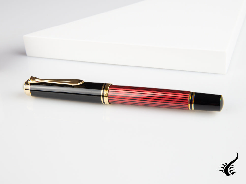 Pelikan Fountain Pen Souverän M 600 - Black & Red, 928697