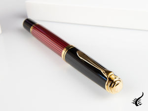 Stylo plume Pelikan Souverän M 600 - Noir et rouge, 928697