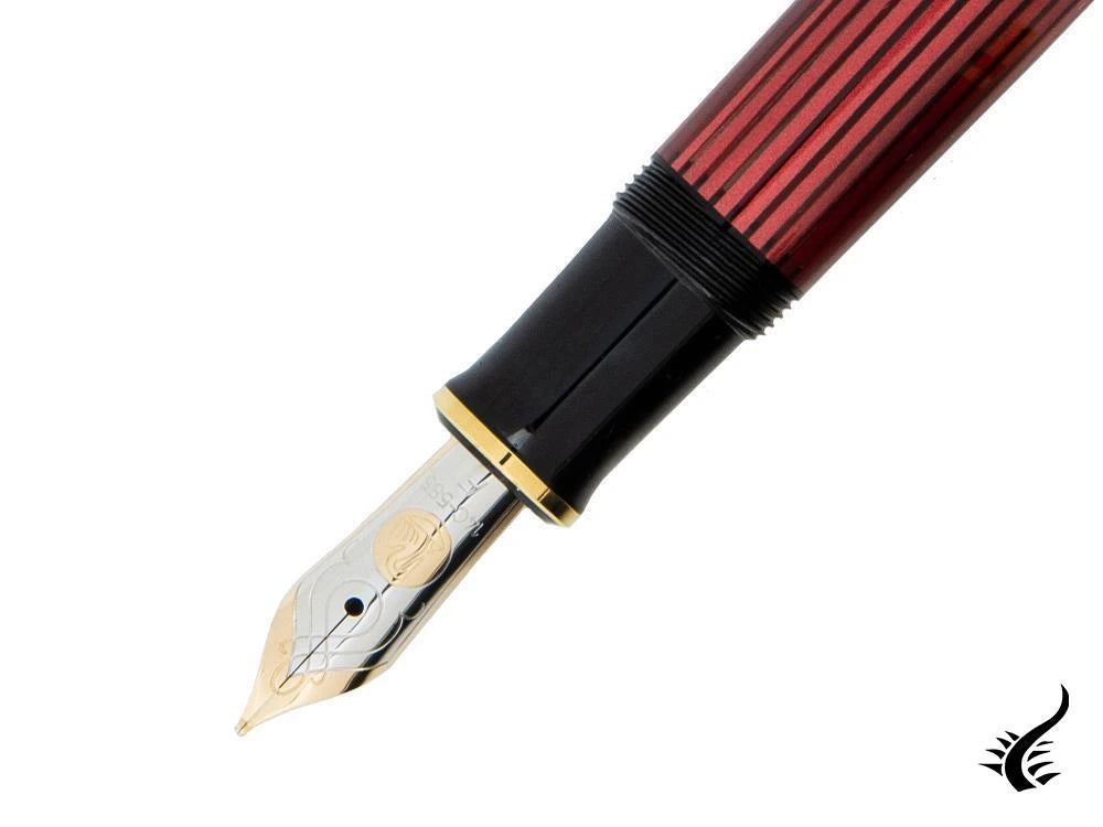 Pelikan Fountain Pen Souverän M 600 - Black & Red, 928697