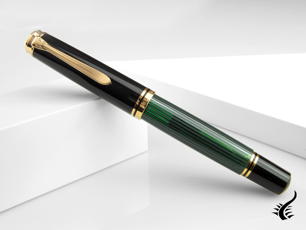 Pelikan Fountain Pen Souverän M1000 - Black & Green, 987594