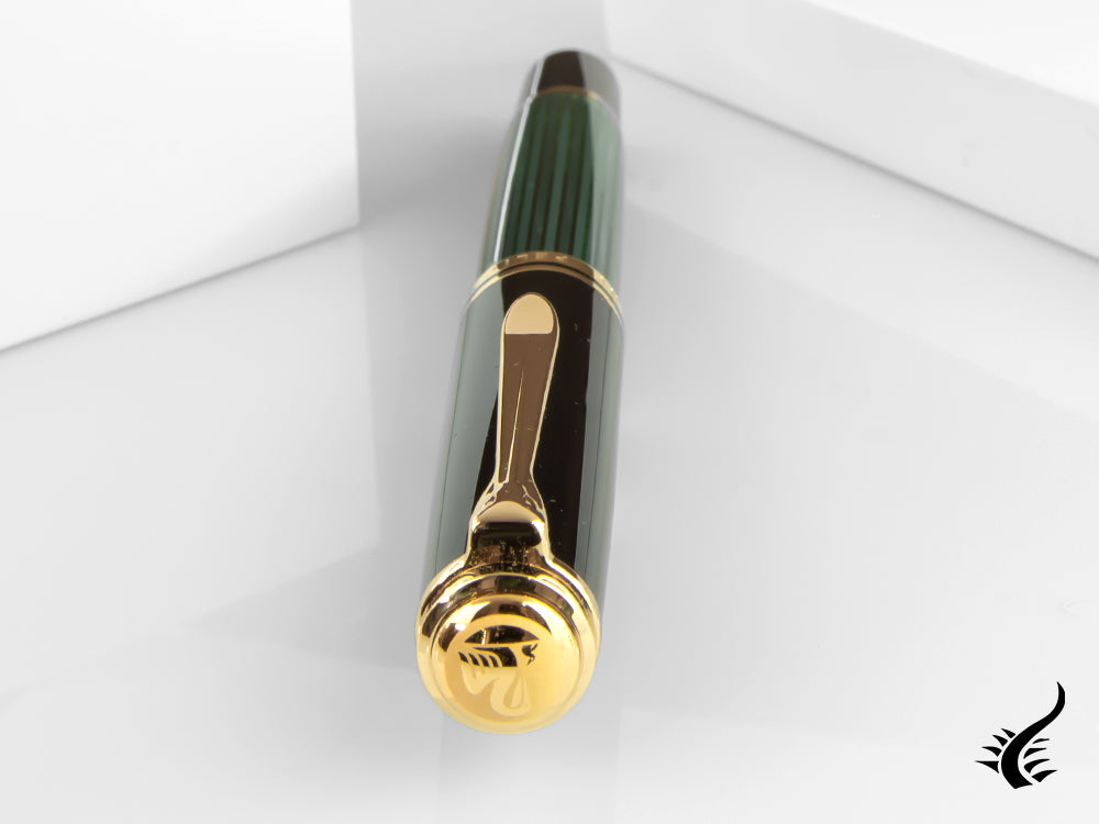 Pelikan Fountain Pen Souverän M1000 - Black & Green, 987594