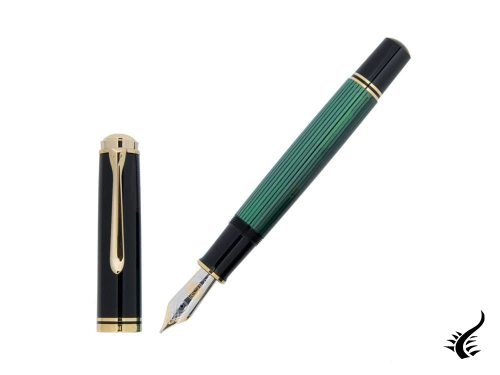 Pelikan Fountain Pen Souverän M1000 - Black & Green, 987594