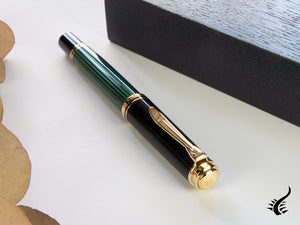 Pelikan Stylo Plume Souverän M400 - Noir &amp; Vert, 994863