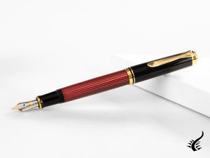 Pelikan Stylo Plume Souverän M400 - Noir &amp; Rouge, 904920