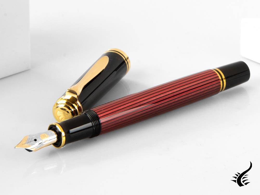 Pelikan Fountain Pen Souverän M400 - Black & Red, 904920