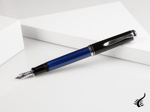 Pelikan Stylo Plume Souverän M405 - Noir &amp; Bleu, 932822