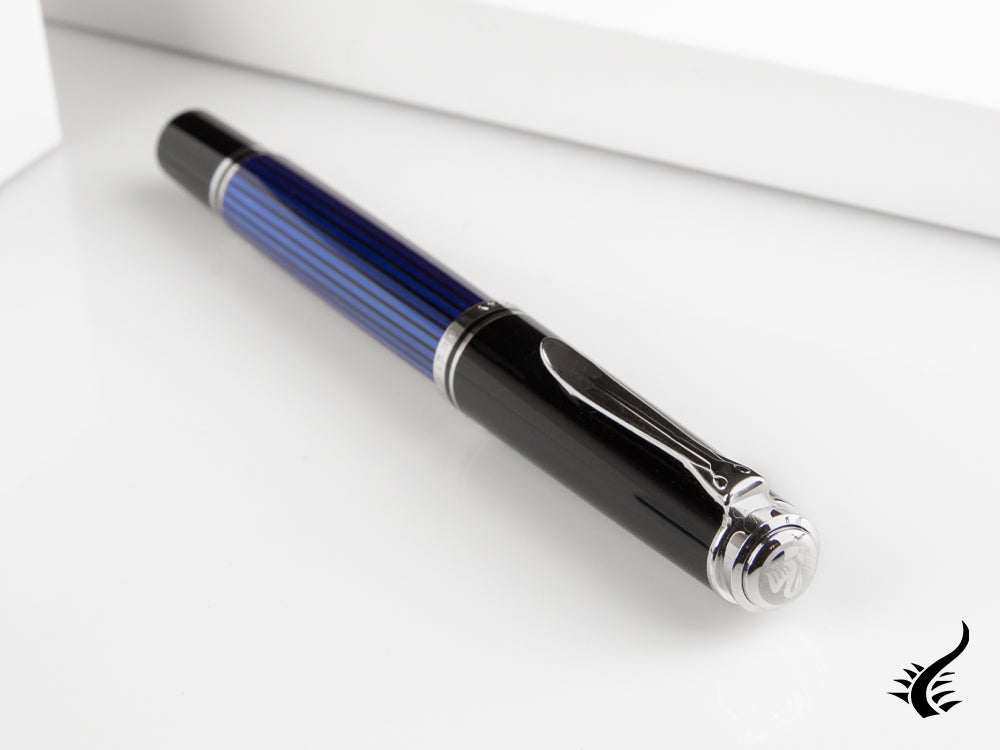 Pelikan Fountain Pen Souverän M405 - Black & Blue, 932822